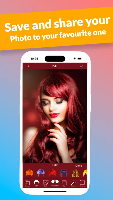Hair Color Changer - Hair應用截圖