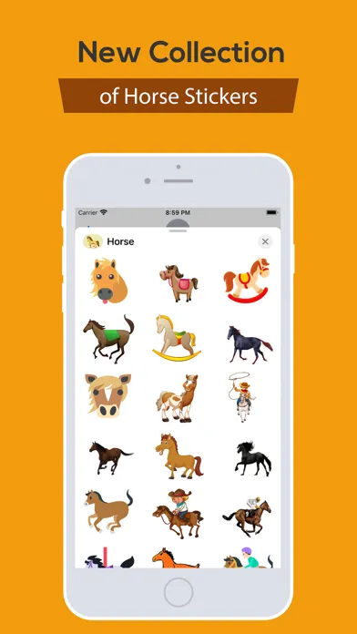 Screenshot di Horse Stickerss