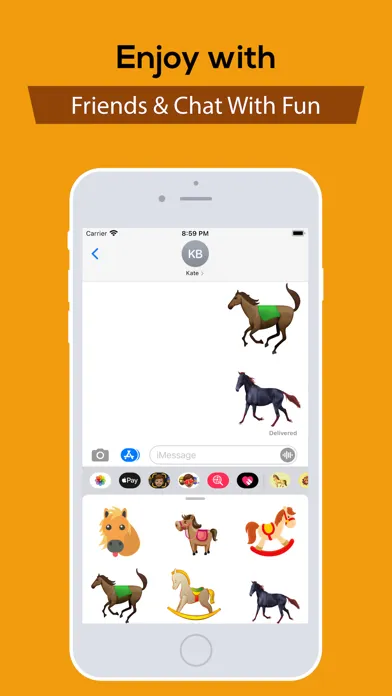 Screenshot di Horse Stickerss