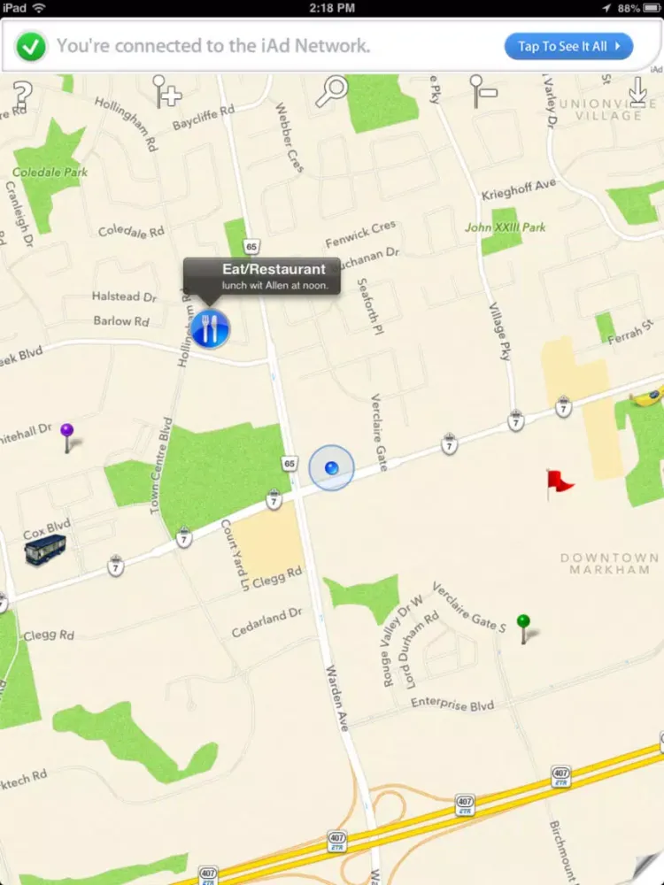 Zrzuty ekranu Map Markers Pro iPad 
