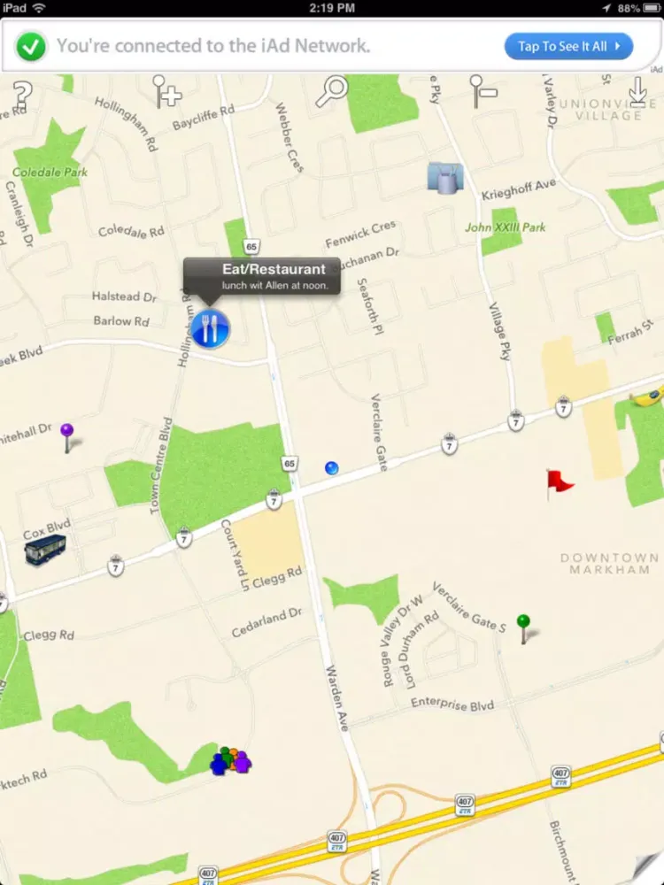 Zrzuty ekranu Map Markers Pro iPad 