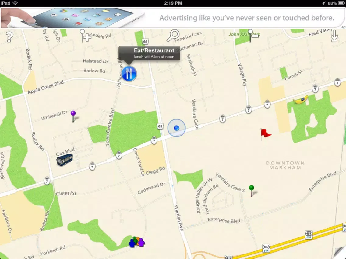 Zrzuty ekranu Map Markers Pro iPad 