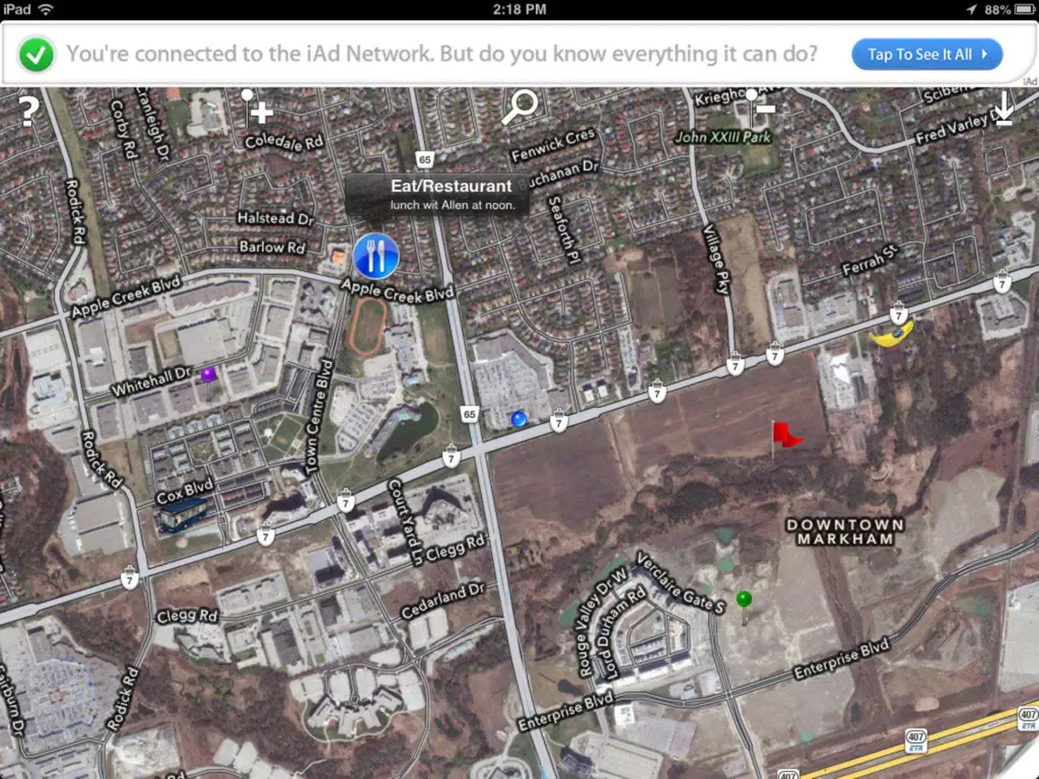 Zrzuty ekranu Map Markers Pro iPad 