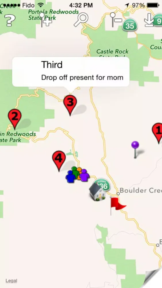 Zrzuty ekranu Map Markers Pro