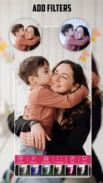 Zrzuty ekranu Mother's Day Photo Card