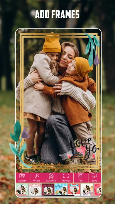 Zrzuty ekranu Mother's Day Photo Card