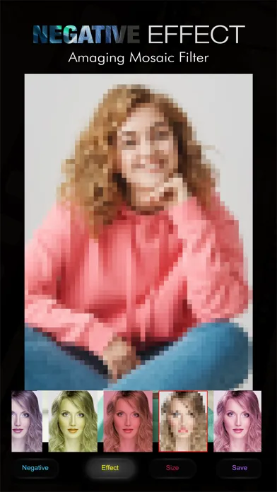 Negative Photo Effects سکرین شاٹس
