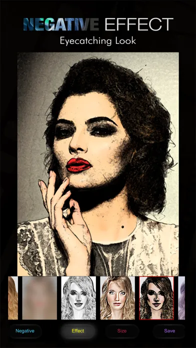 Negative Photo Effects سکرین شاٹس