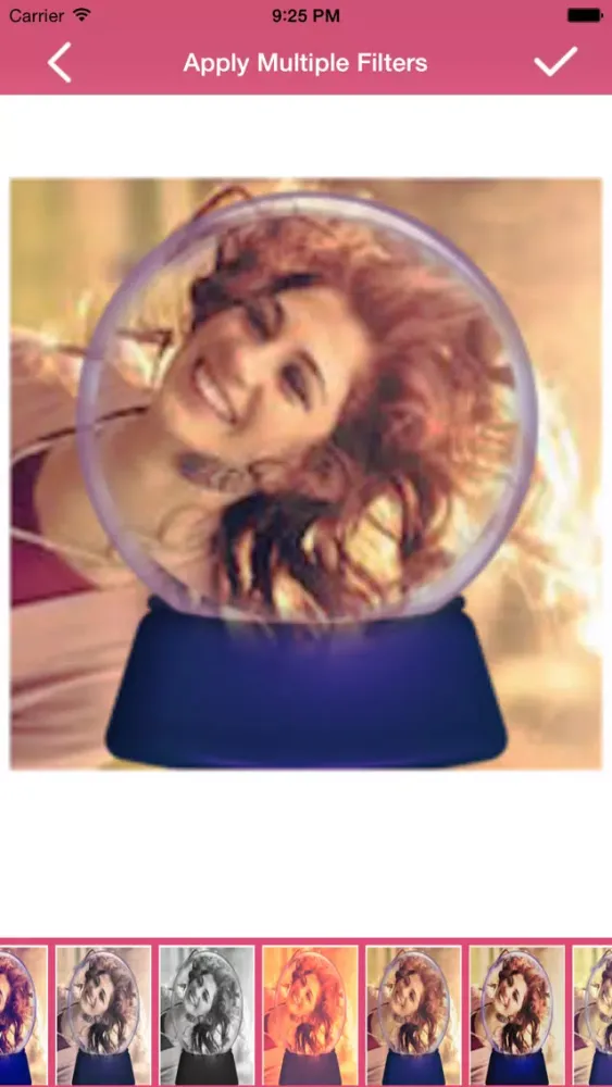 Capturas de tela do PIP Selfie Photo Editor