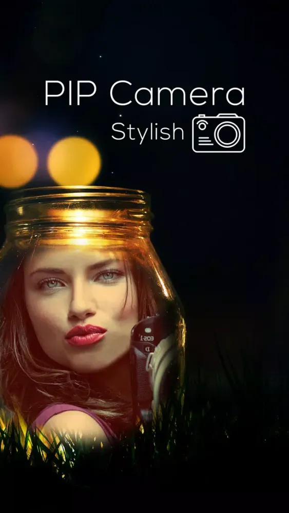 Capturas de tela do PIP Selfie Photo Editor
