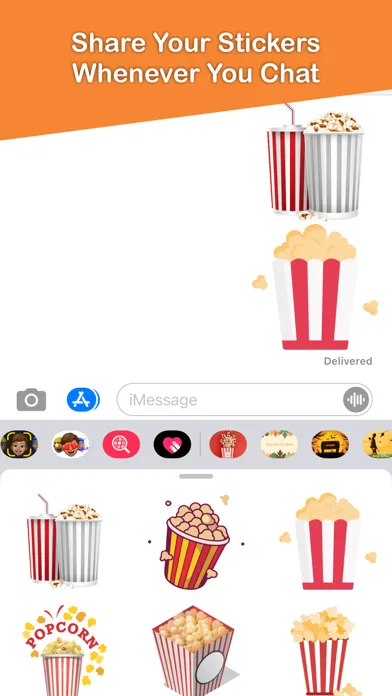 Скриншоты Popcorn Emojis