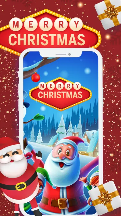 ภาพหน้าจอของ Santa Claus  Awesome Sticker