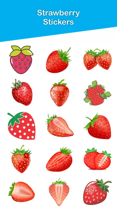 Strawberry Emojis Screenshots