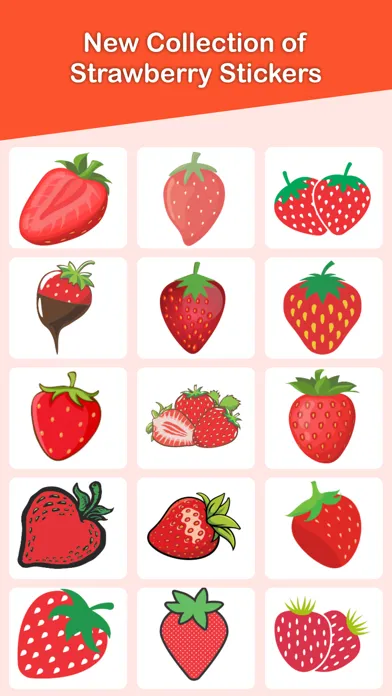 Strawberry Emojis Screenshots