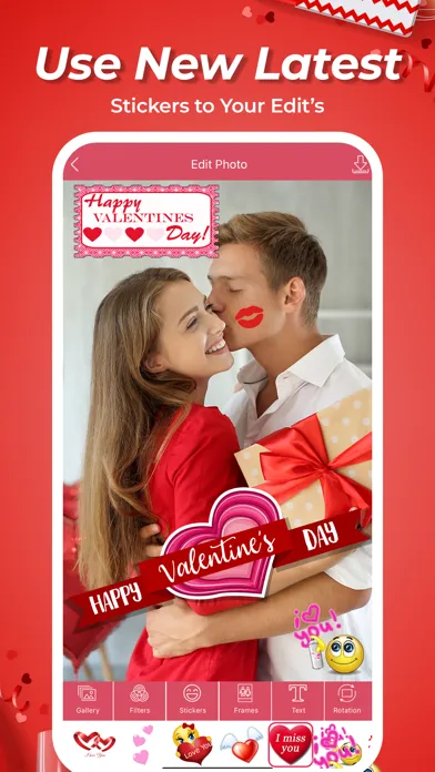 Valentine’s Week  Frames應用截圖