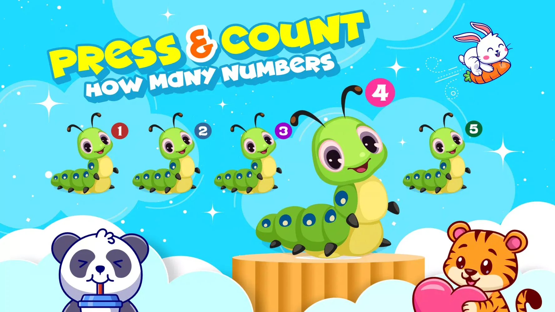 Ảnh chụp màn hình của Learn Numbers 123 - Kids Games