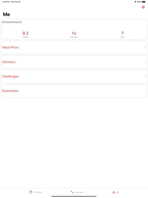 Bodyweight Workout Trainer iPad  Screenshots
