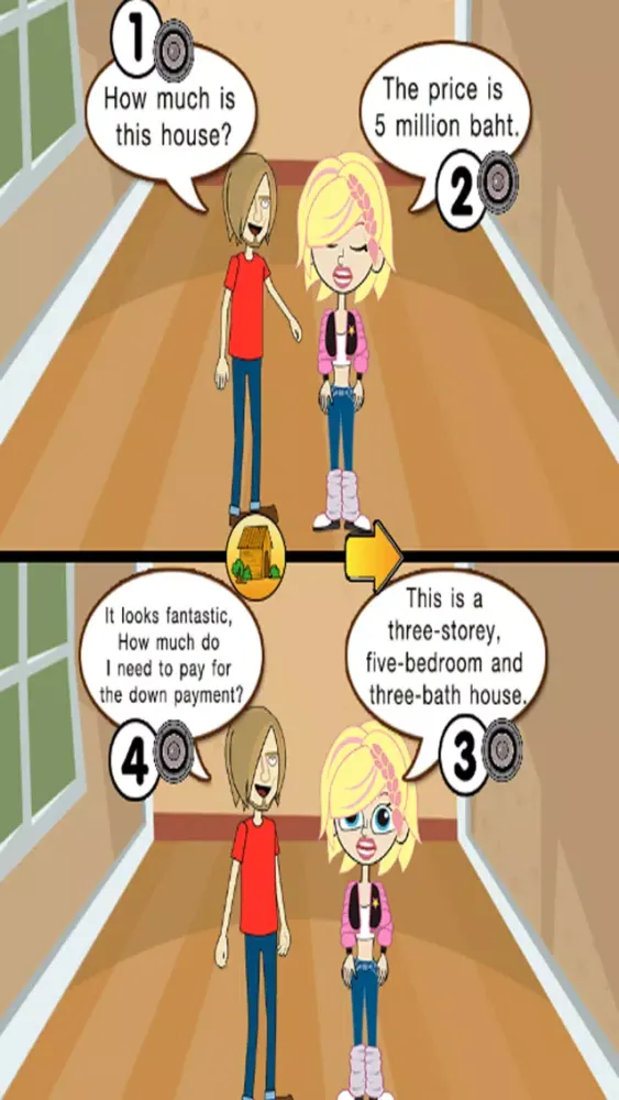 Learn English conversation for beginners : Enhance the skills of listening, speaking and reading English. Screenshots