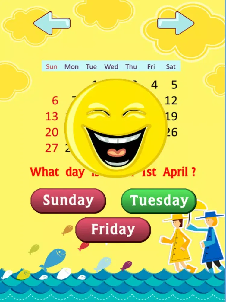 Learn English : Vocabulary : free learning Education games for kids : Days : iPad  Ekran Görüntüleri