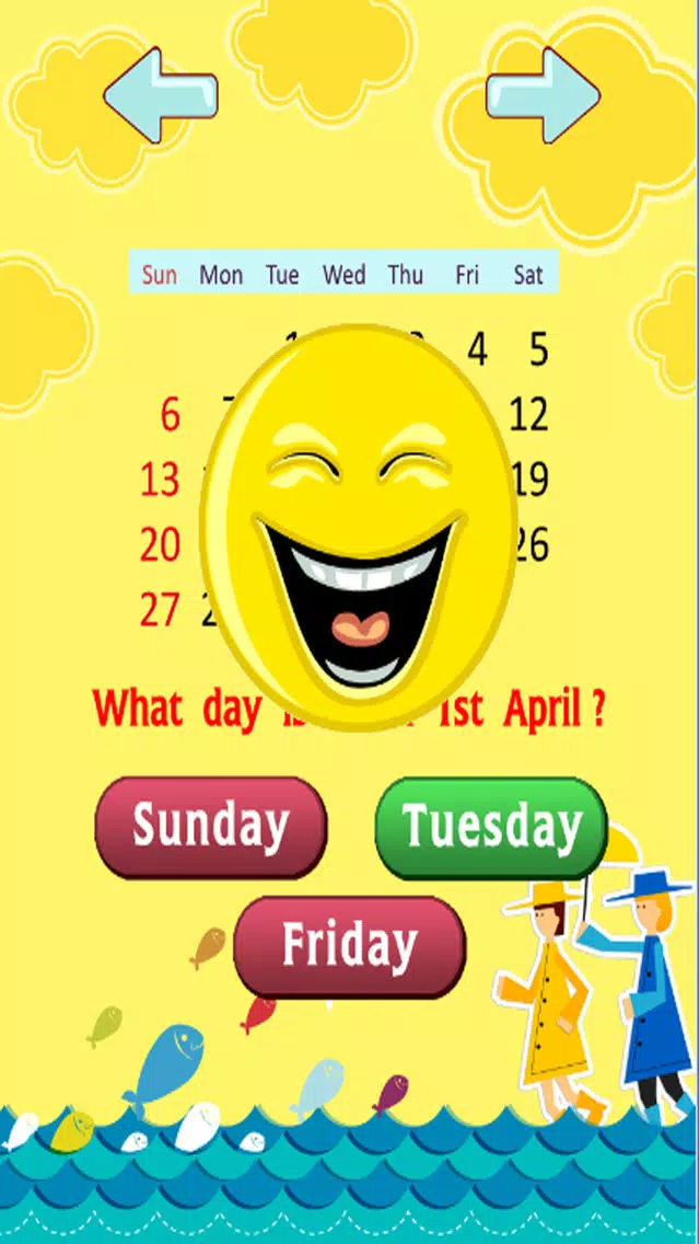 Learn English : Vocabulary : free learning Education games for kids : Days : Screenshots