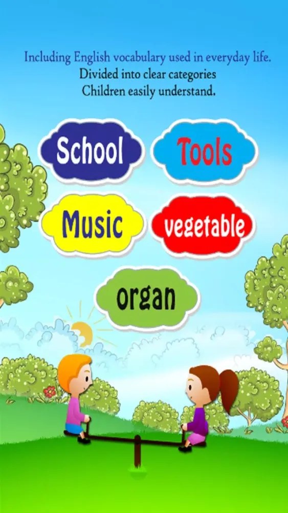 Learn English vocabulary : Learning Education games for kids easy to understand - free!! Screenshots