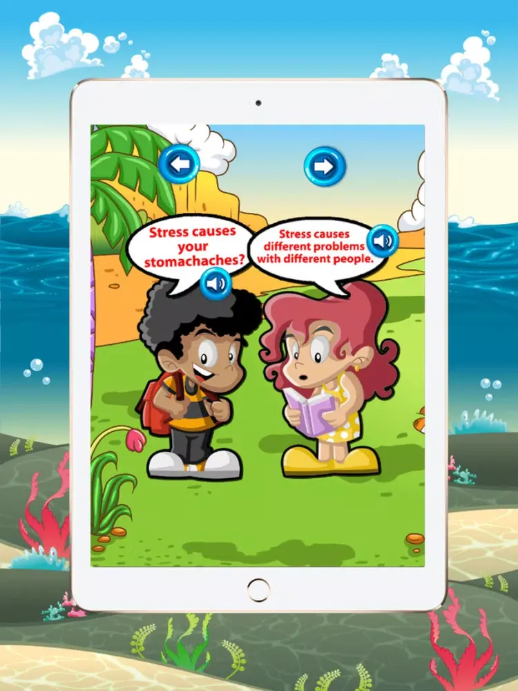 Learn English beginners : Health : Conversation :: learning games for kids - free!! iPad  Screenshots