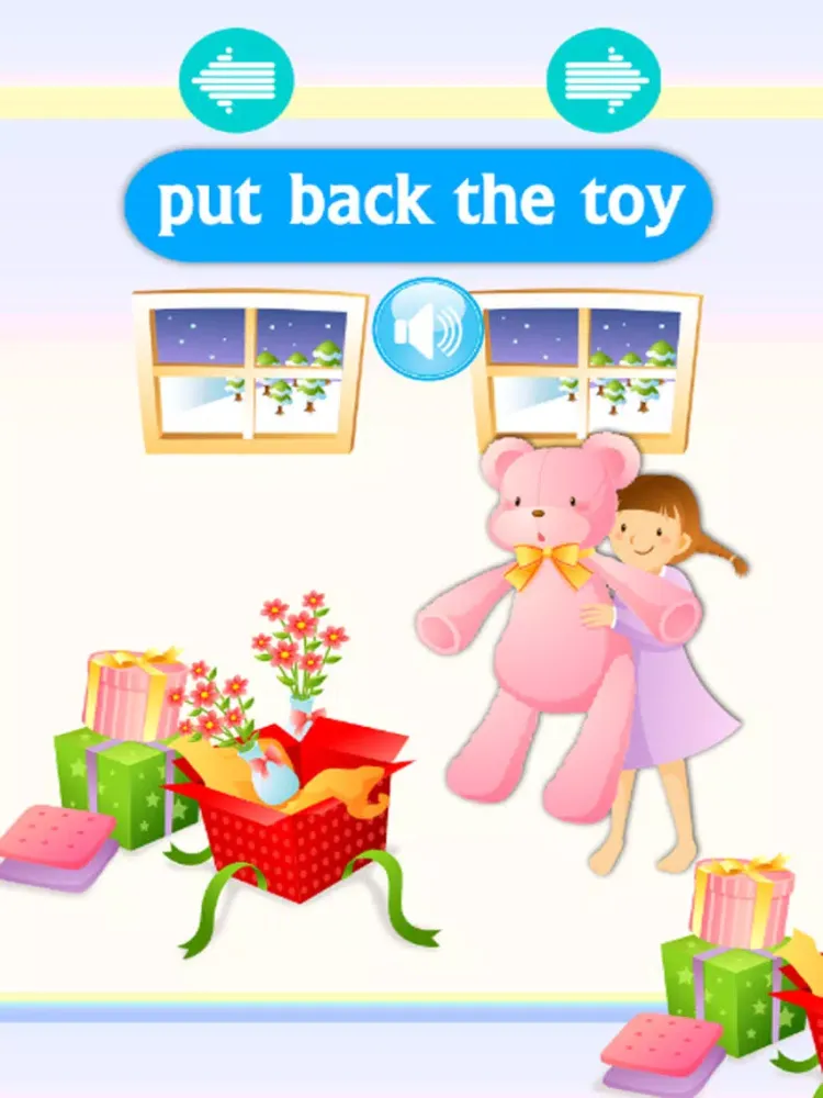 Screenshot di Learn English Vocabulary lesson 3 : free learning Education games for kids easy iPad 