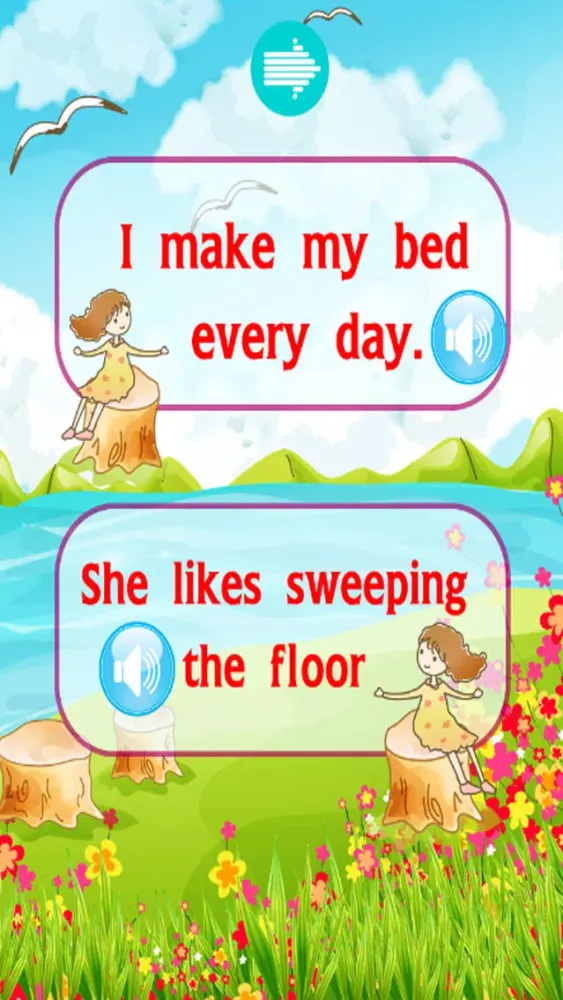 Screenshot di Learn English Vocabulary lesson 3 : free learning Education games for kids easy