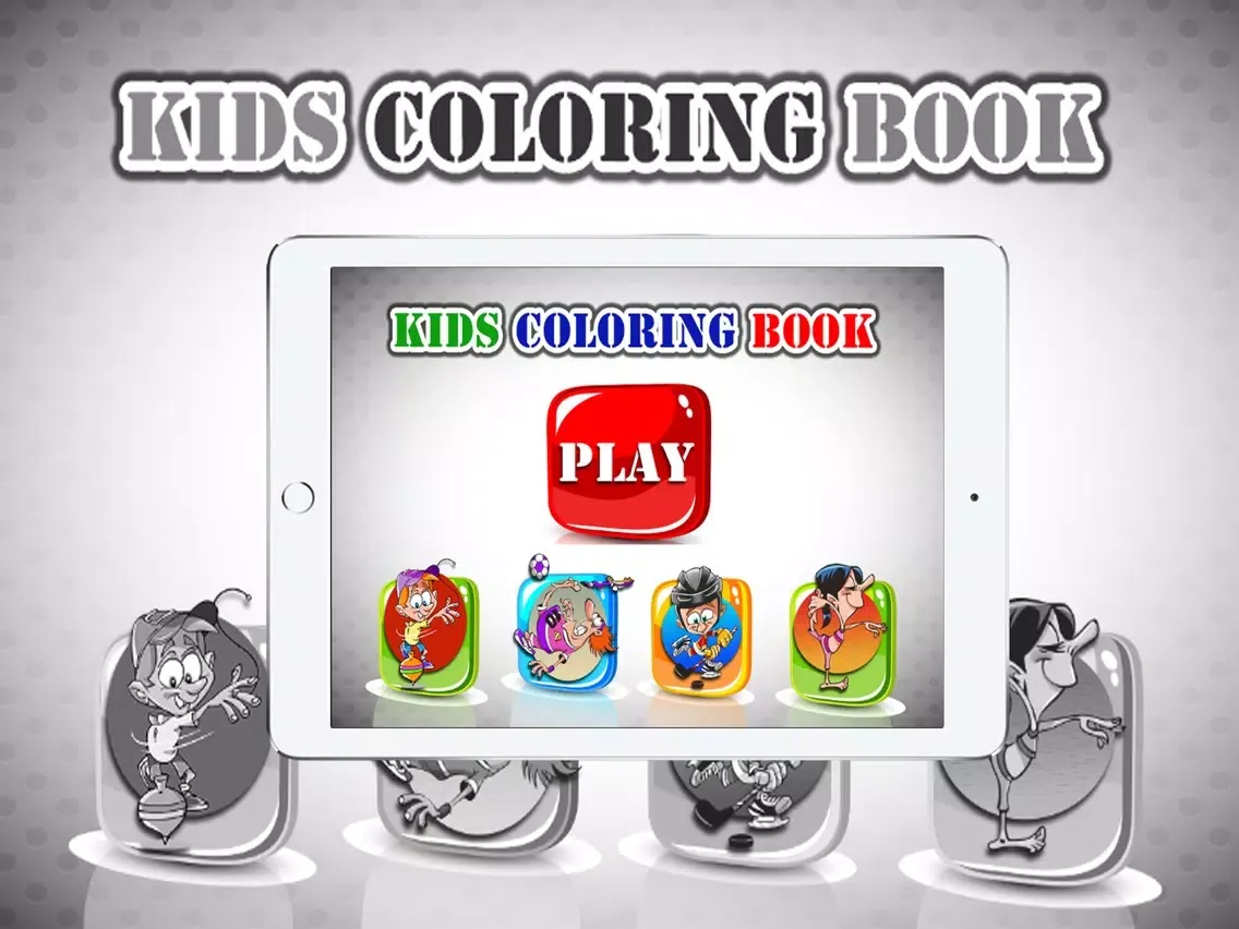 صور Coloring books (sport) : Coloring Pages & Learning Educational Games For Kids Free! iPad 