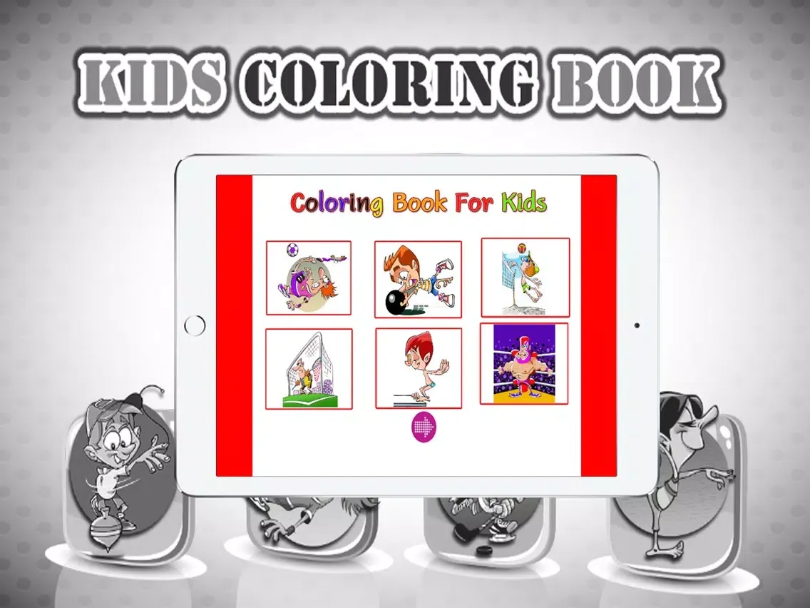 صور Coloring books (sport) : Coloring Pages & Learning Educational Games For Kids Free! iPad 