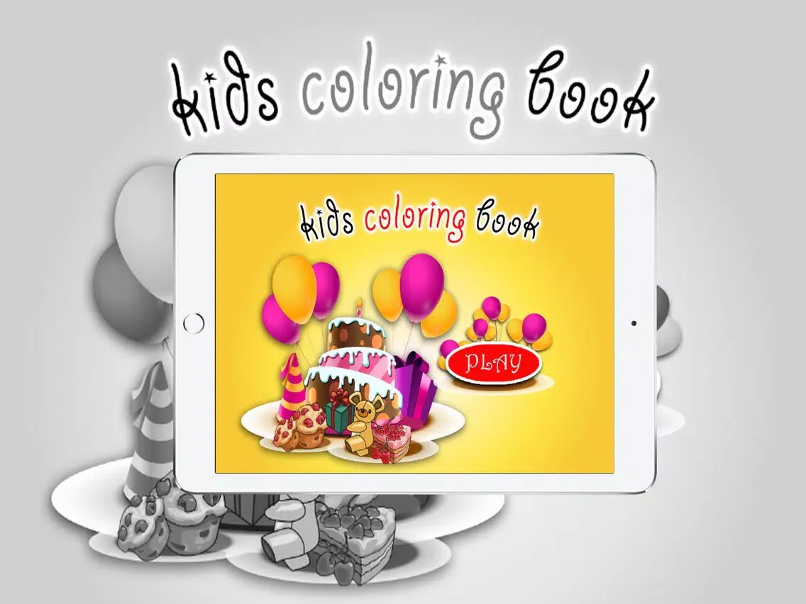 Captures d'écran de Coloring book (Cake) : Coloring Pages & Learning Educational Games For Kids Free! iPad 