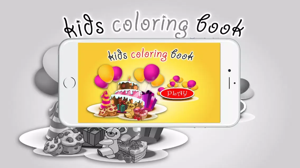 Captures d'écran de Coloring book (Cake) : Coloring Pages & Learning Educational Games For Kids Free!