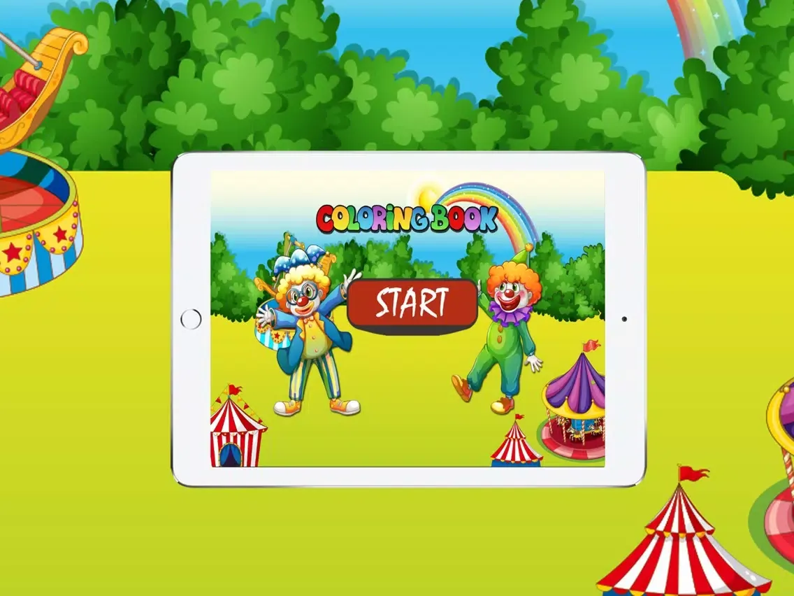 Screenshot di Coloring books (comedian) : Coloring Pages & Learning Games For Kids Free! iPad 