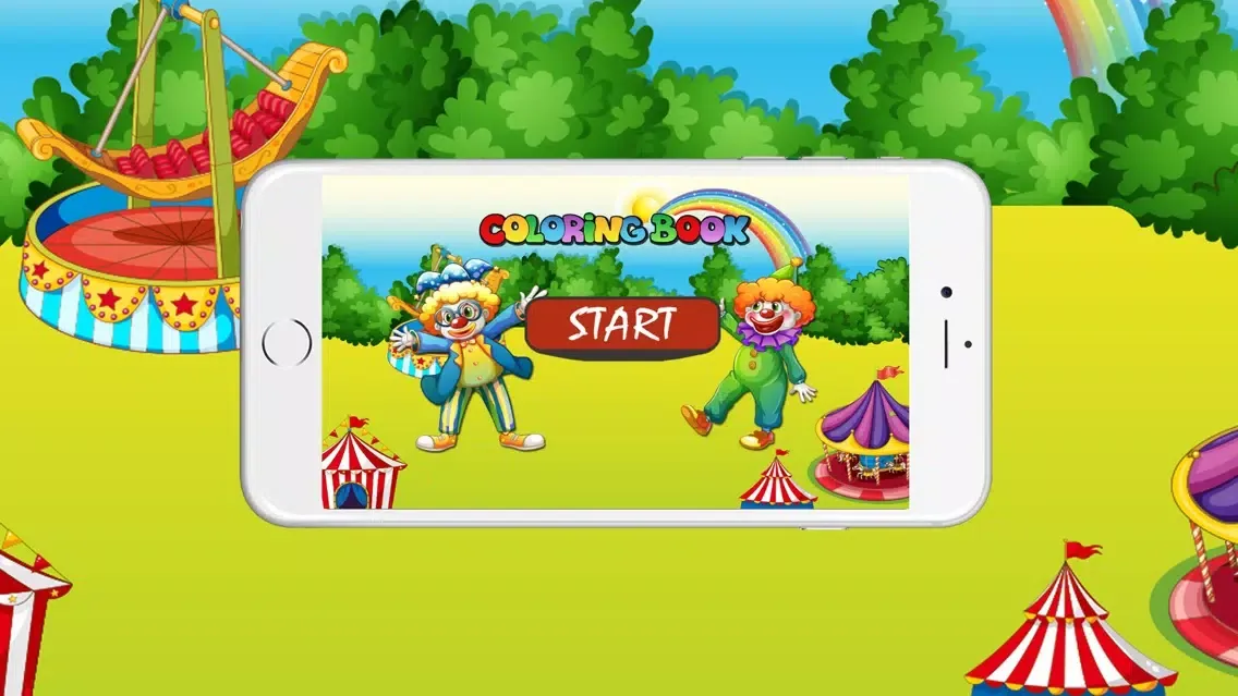 Screenshot di Coloring books (comedian) : Coloring Pages & Learning Games For Kids Free!