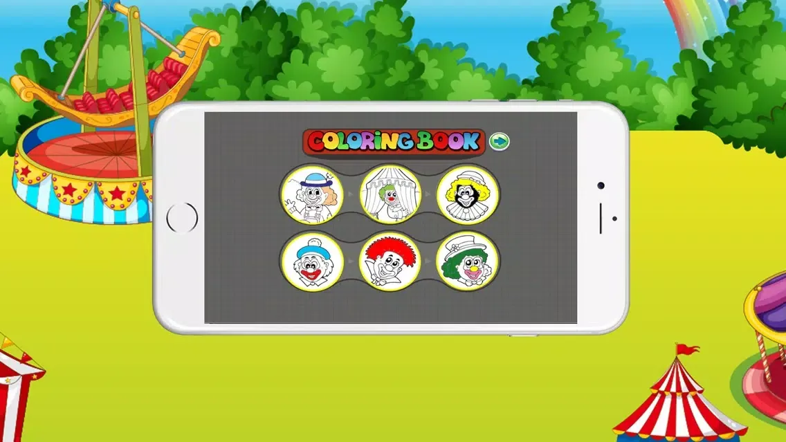 Screenshot di Coloring books (comedian) : Coloring Pages & Learning Games For Kids Free!