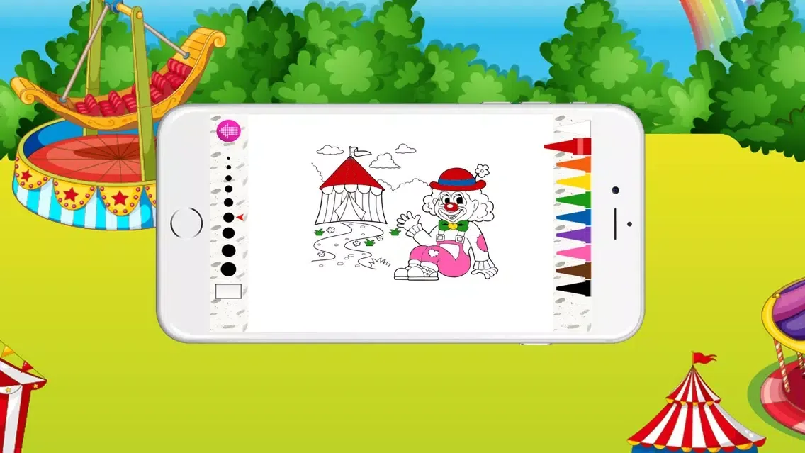 Screenshot di Coloring books (comedian) : Coloring Pages & Learning Games For Kids Free!