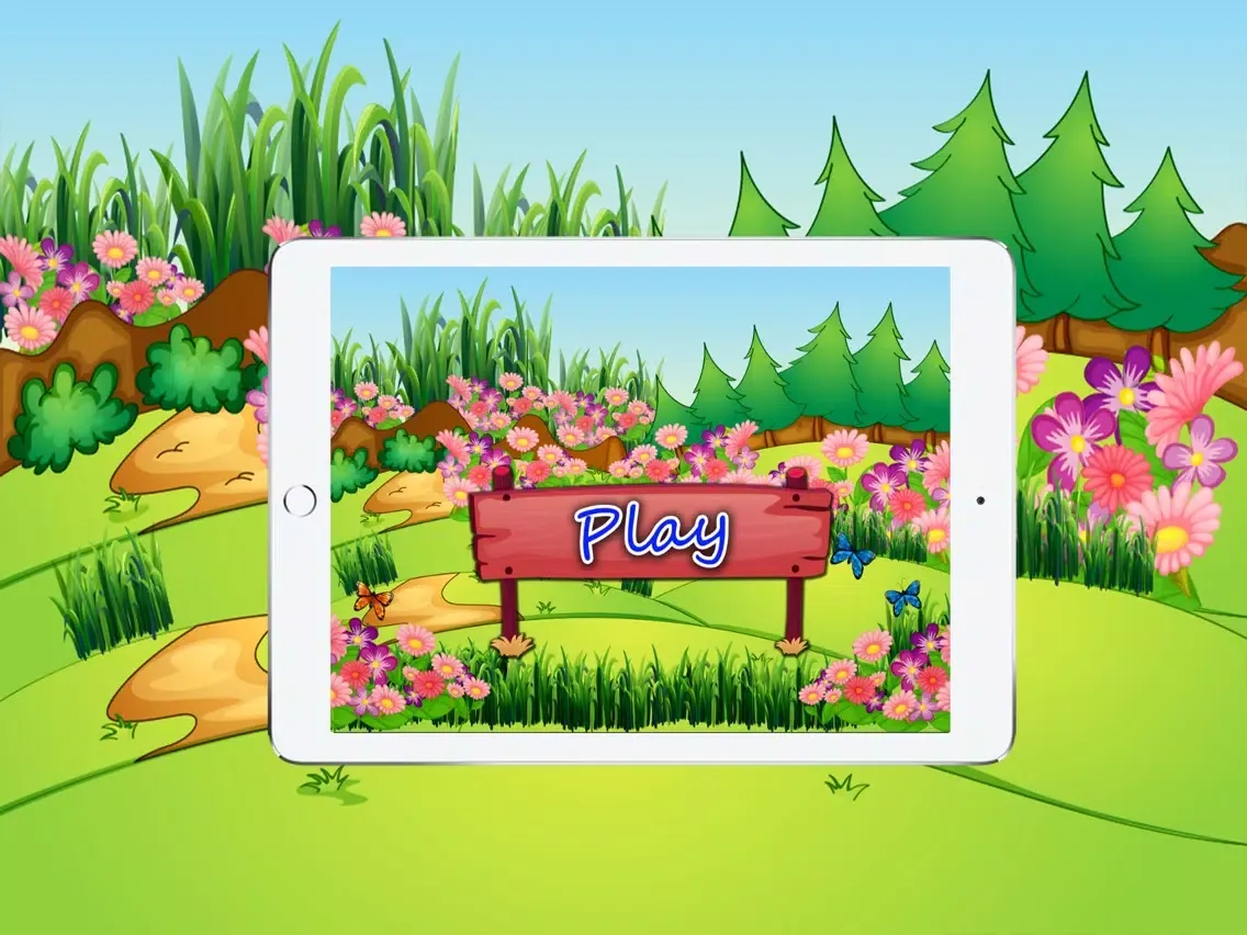 Capturas de tela do Free Color Book (Flower), Coloring Pages & Fun Educational Learning Games For Kids! iPad 