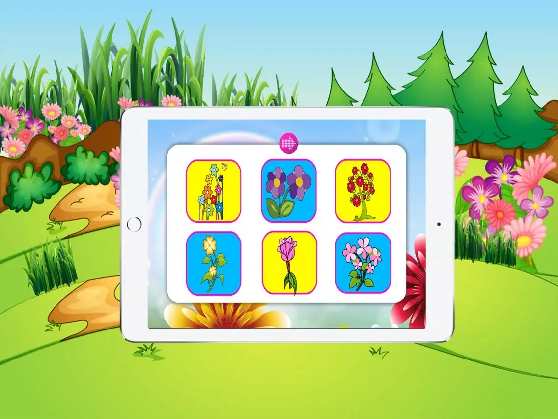 Capturas de tela do Free Color Book (Flower), Coloring Pages & Fun Educational Learning Games For Kids! iPad 