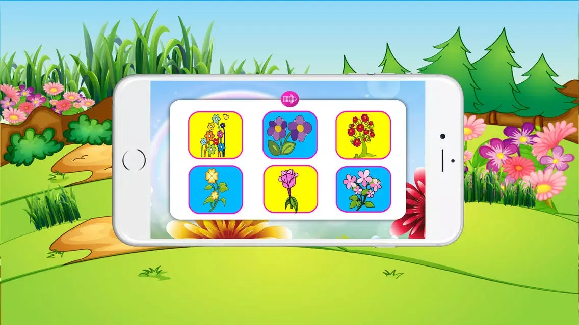 Capturas de tela do Free Color Book (Flower), Coloring Pages & Fun Educational Learning Games For Kids!