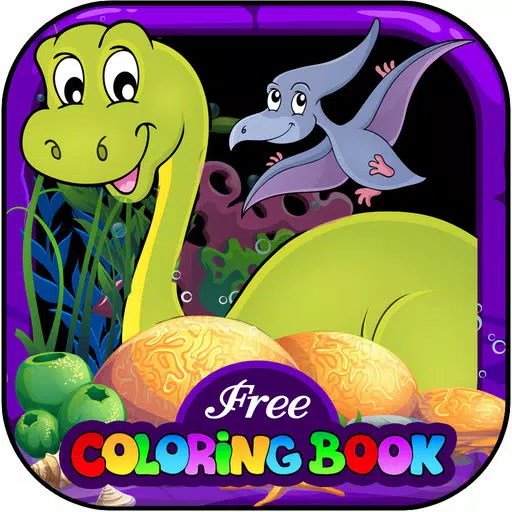 Free Color Book (dinosaur), Coloring Pages & Fun Educational Learning Games For Kids!