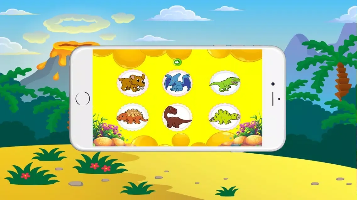 Screenshot di Free Color Book (dinosaur), Coloring Pages & Fun Educational Learning Games For Kids!