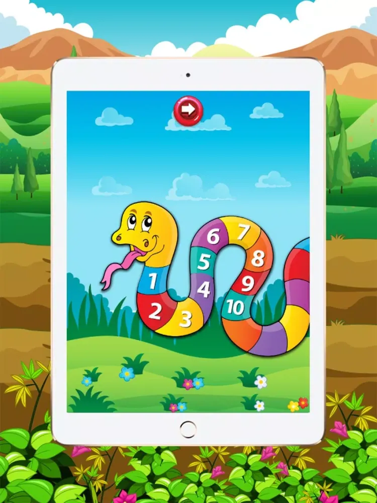 Learn English vocabulary: learn numbers 1 to 100 - free education games for kids and toddlers iPad 应用截图