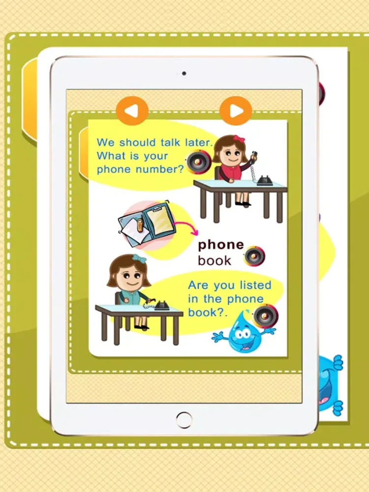 ภาพหน้าจอของ Learning English free : Listening and Speaking vocabulary English For Kids and Beginners iPad 