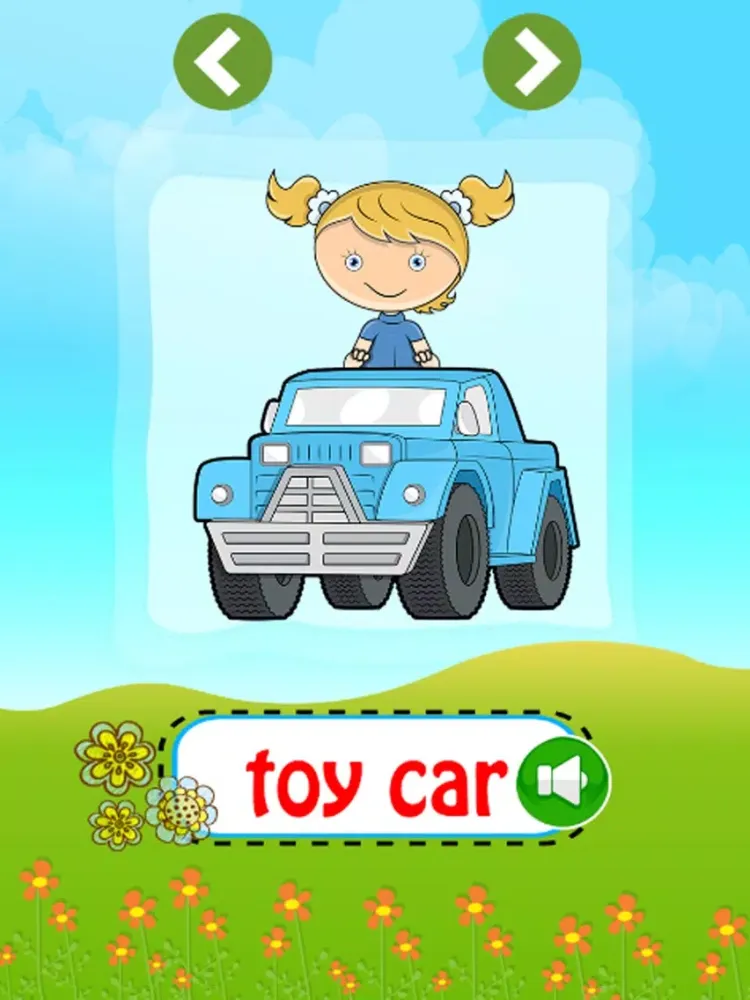 Ảnh chụp màn hình của Learn English Vocabulary lessons 2 : learning Education games for kids Free iPad 