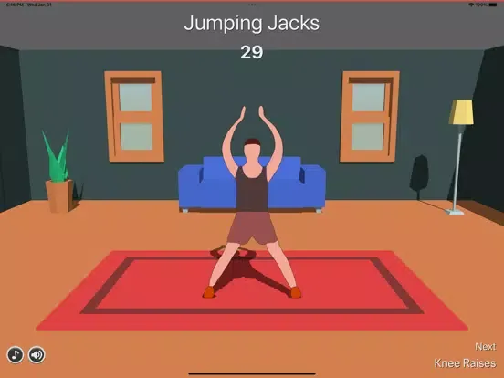 Capturas de tela do Fitness IA iPad 