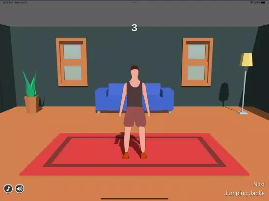 Capturas de tela do Fitness IA iPad 