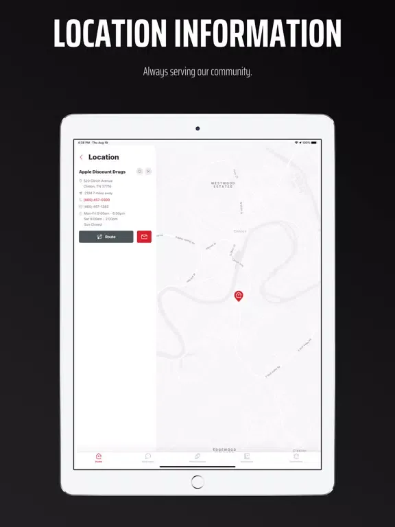 Captures d'écran de Apple Discount Drug iPad 