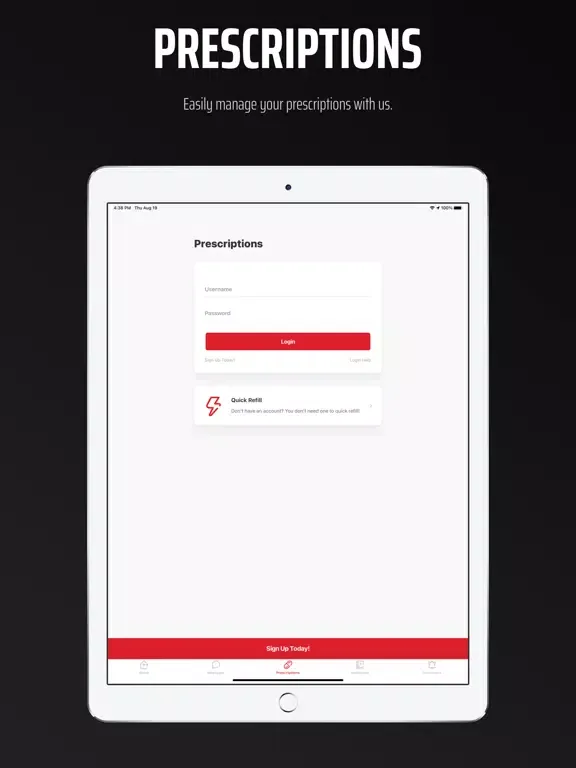 Captures d'écran de Apple Discount Drug iPad 