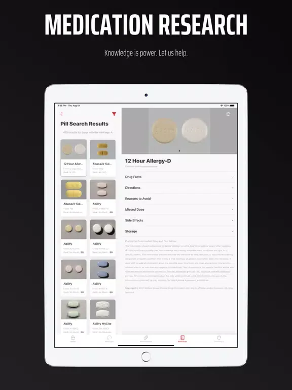 Captures d'écran de Apple Discount Drug iPad 