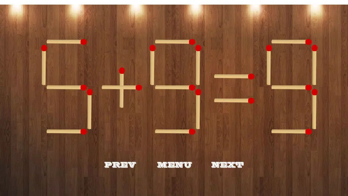 Ảnh chụp màn hình của Matchstick Math Mania